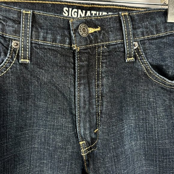 Levi Strauss Men's‎ Signature S51 Straight Leg Denim Jeans, Size W32 x L32 - Picture 3 of 7